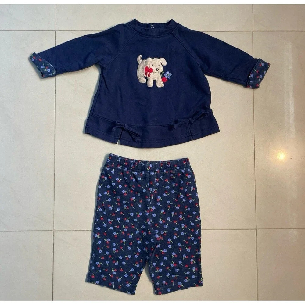 Puppy Sweater And Pants Set For Kids